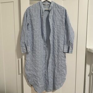 Zara Shirt Cotton Dress with Buttons. XS size, loose fit. Used good condition